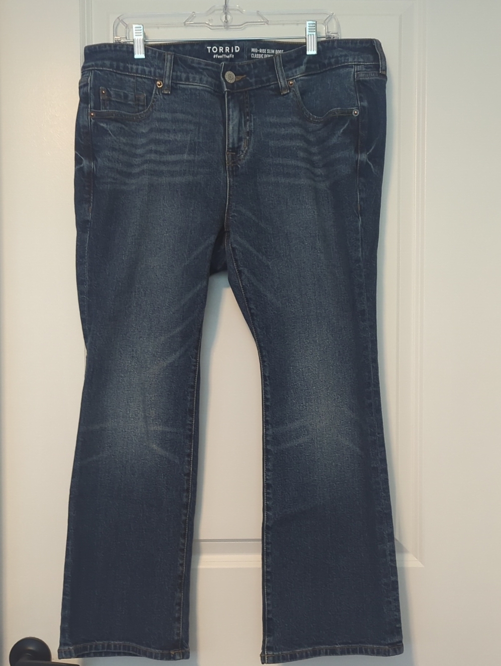 torrid Dark Blue Bootcut Jeans